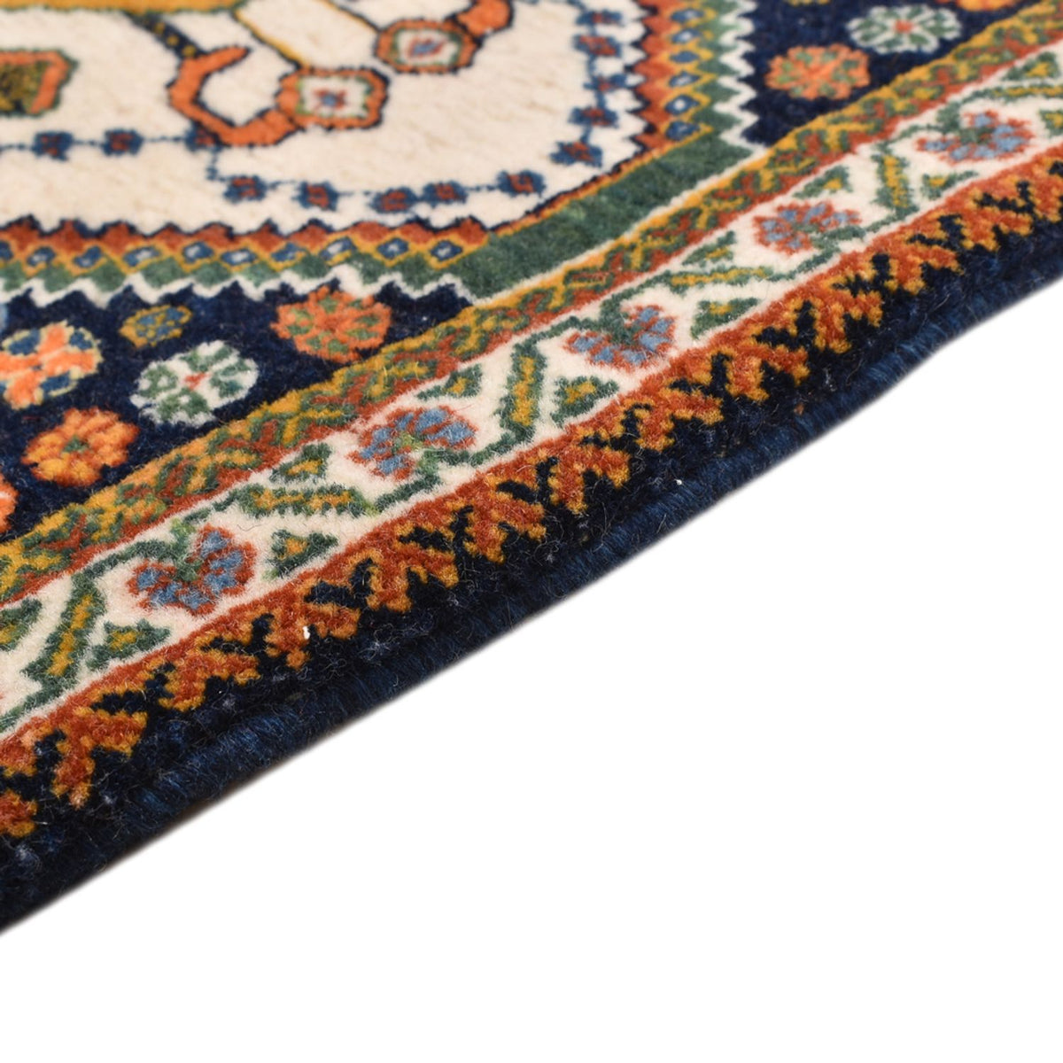 Alfombra Gabbeh - Persa Kashkuli - 60 x 35 cm - multicolor