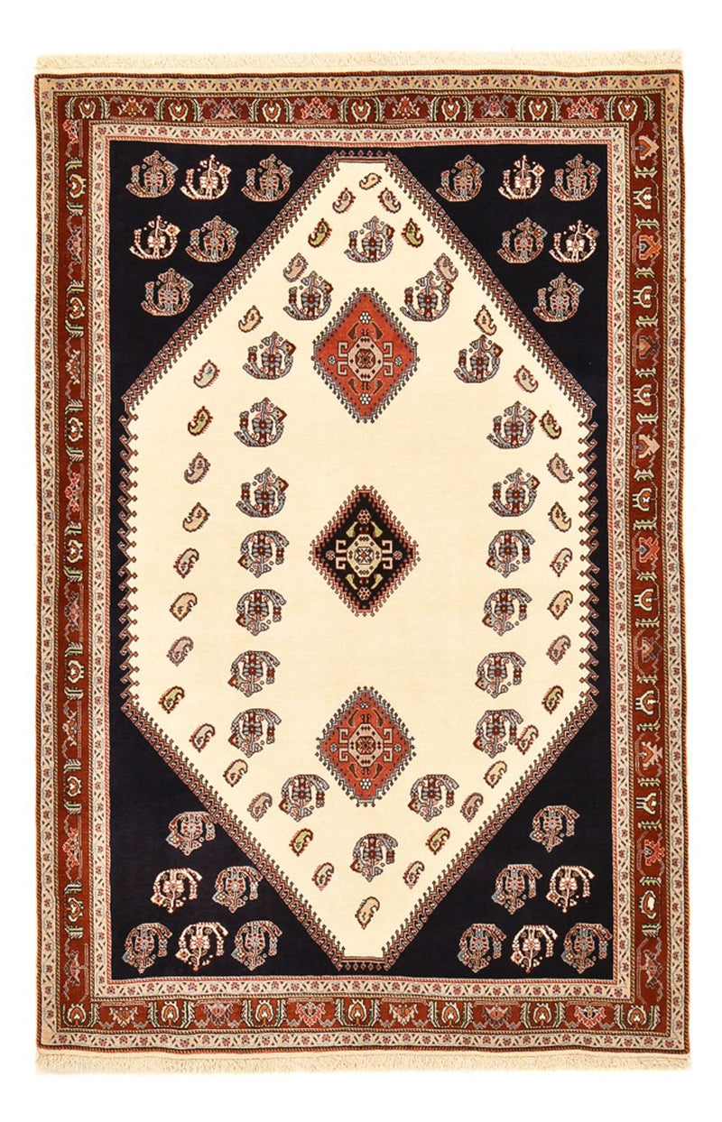 Alfombra persa - Nómada - 237 x 150 cm - multicolor