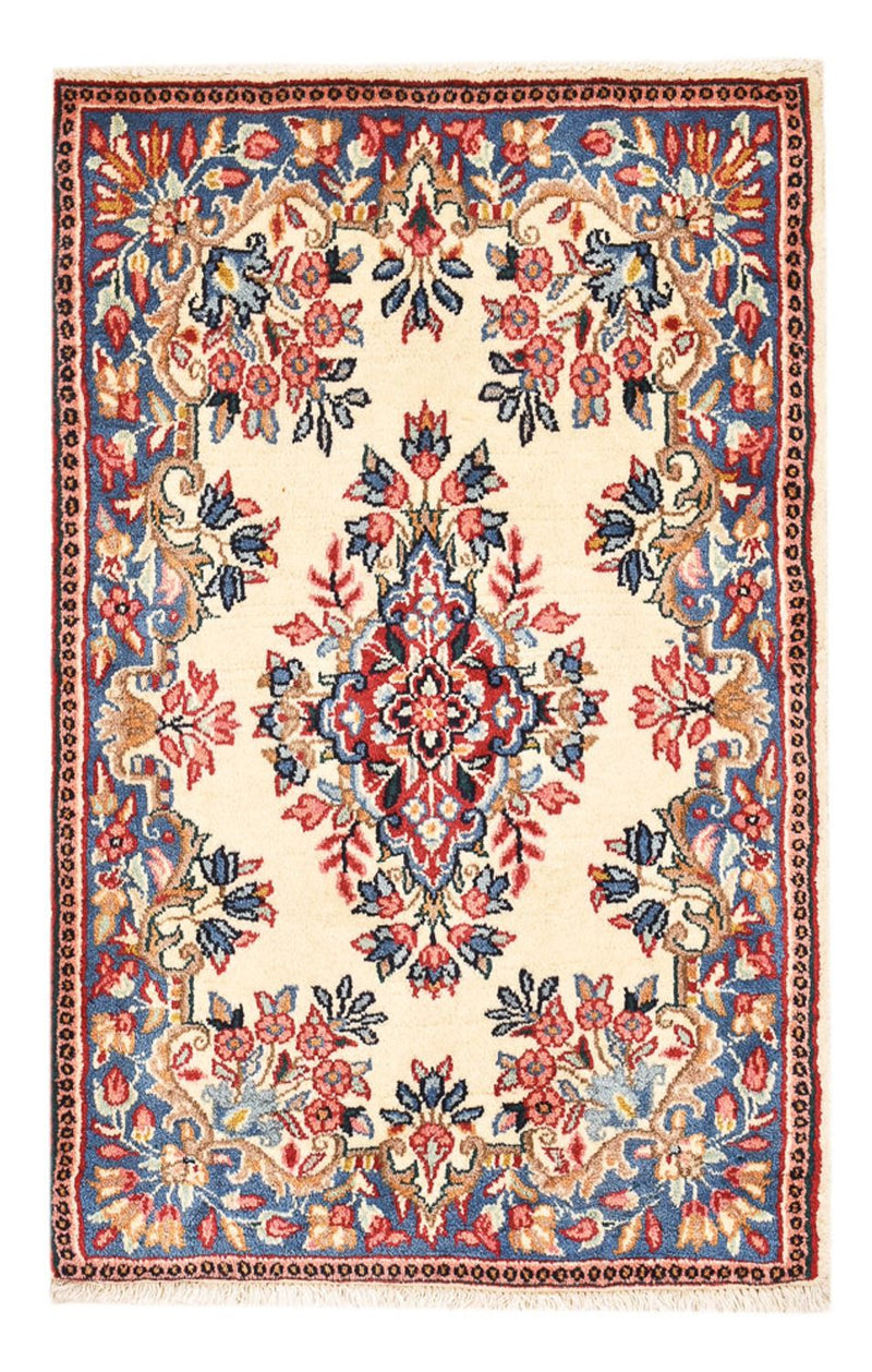 Alfombra persa - Real - 89 x 59 cm - multicolor