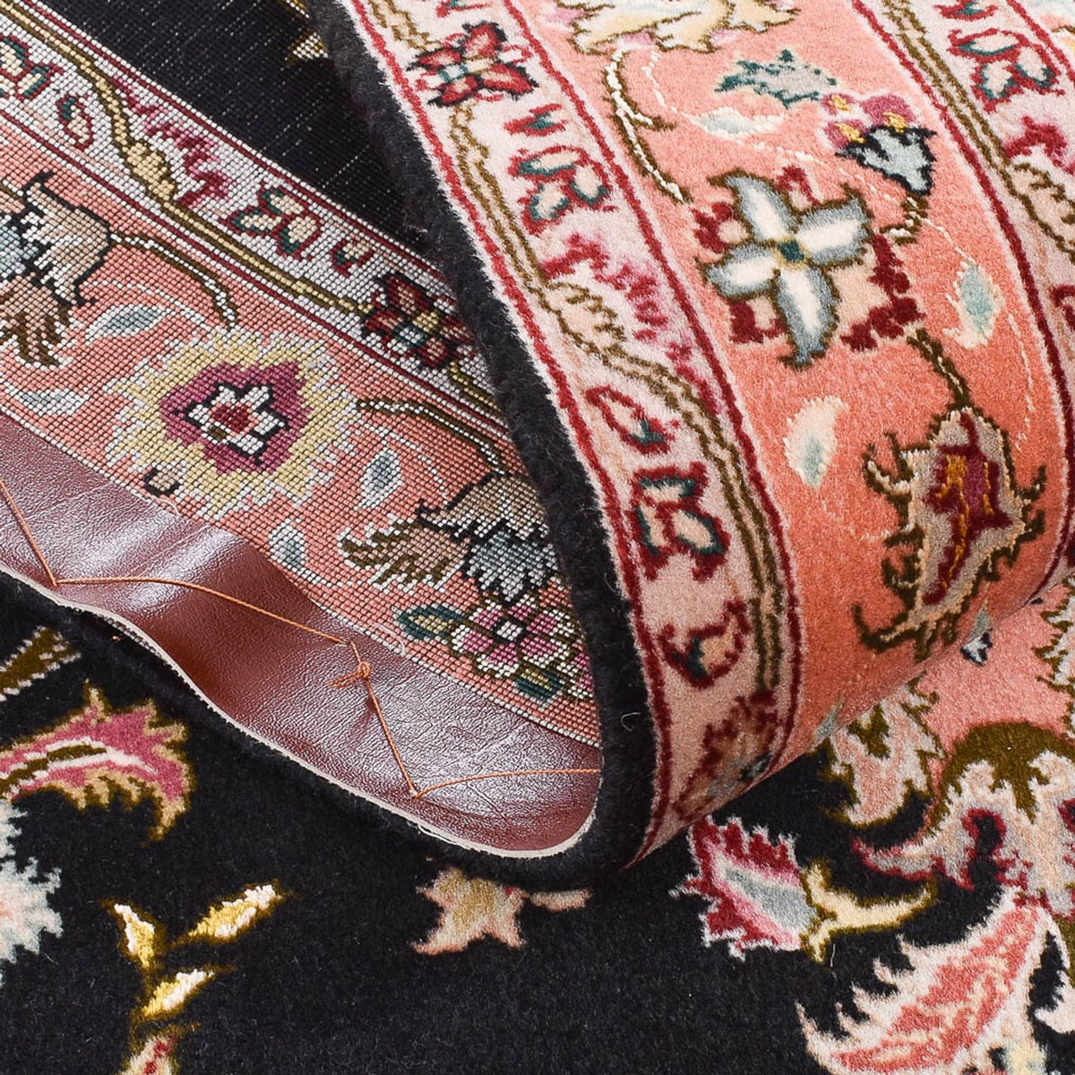 Alfombra de pasillo Alfombra Persa - Tabriz - Prima - 210 x 80 cm - azul oscuro