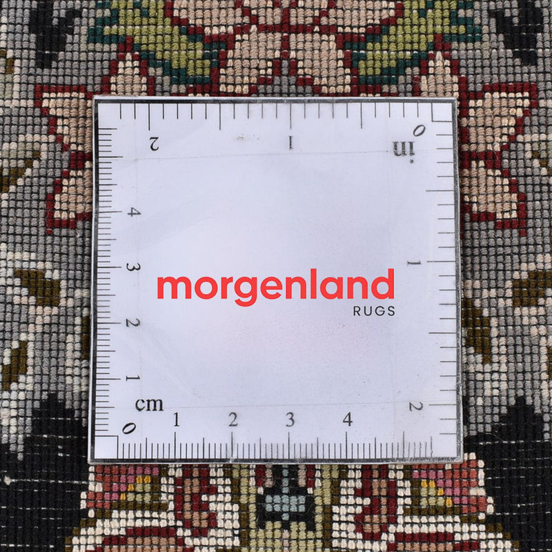 Alfombra de pasillo Alfombra Persa - Tabriz - Prima - 210 x 80 cm - azul oscuro