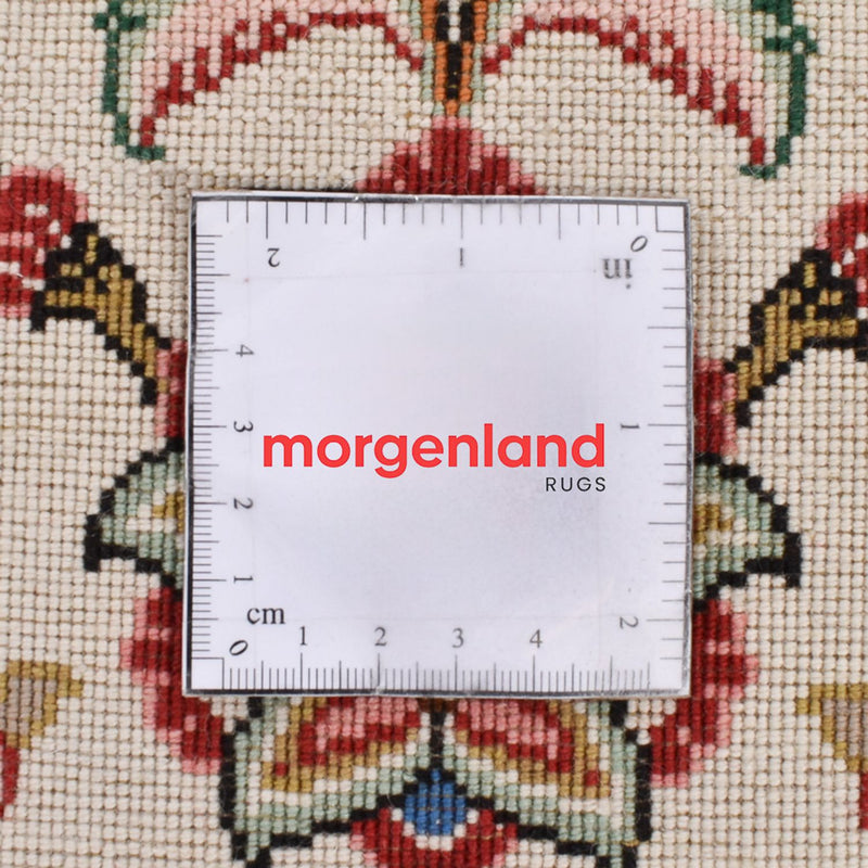 Alfombra de pasillo Alfombra Persa - Tabriz - Real - 301 x 68 cm - beige