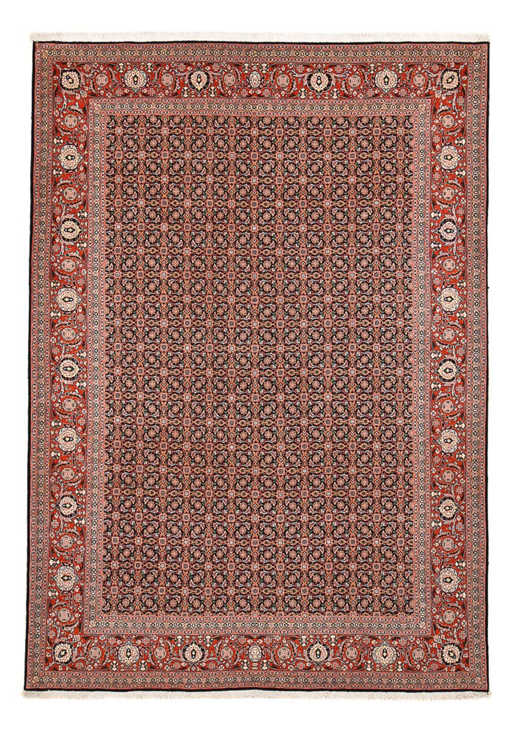 Alfombra Persa - Tabriz - Real - 348 x 247 cm - óxido