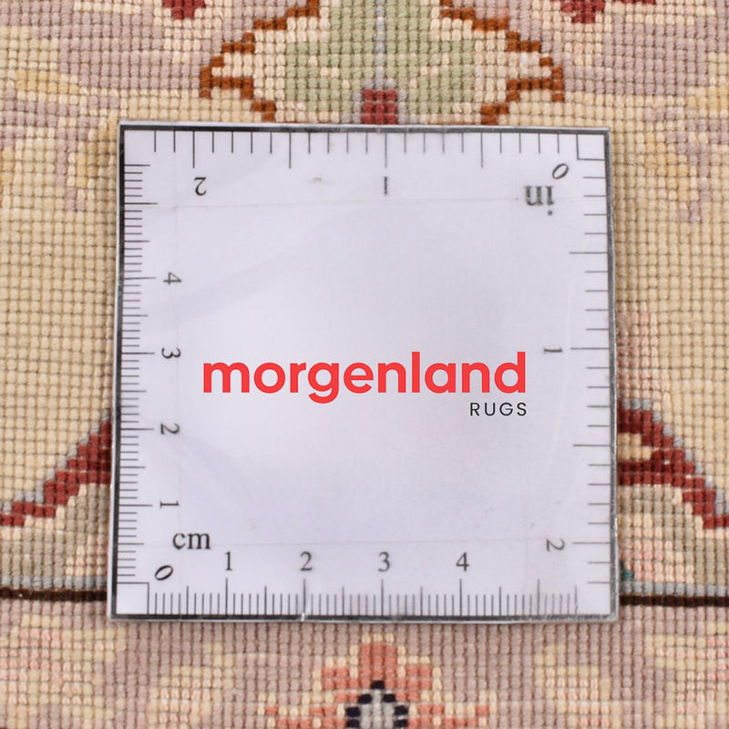 Alfombra de pasillo Alfombra Persa - Tabriz - Real - 210 x 81 cm - beige