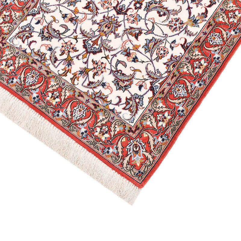 Alfombra de pasillo Alfombra Persa - Isfahan - Prima - 190 x 70 cm - beige oscuro