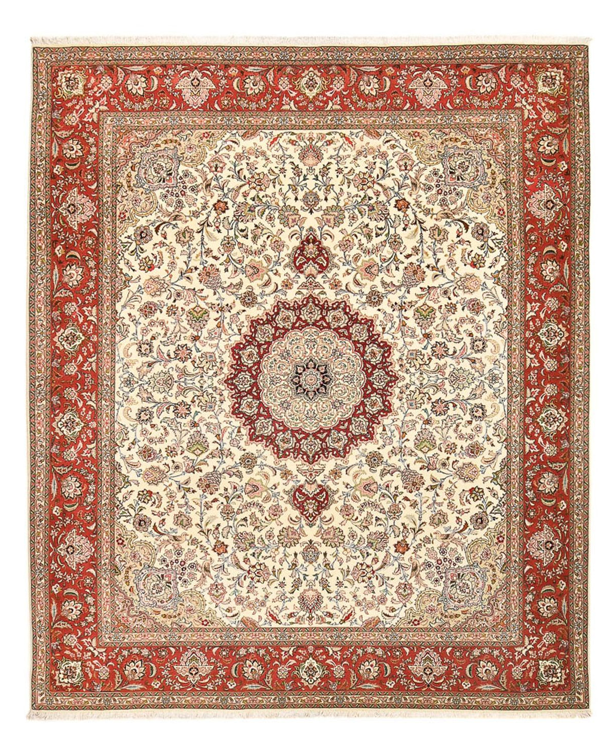 Alfombra Persa - Tabriz - Real - 302 x 248 cm - arena