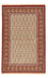 Alfombra Persa - Ghom - Royal - 157 x 101 cm - beige claro