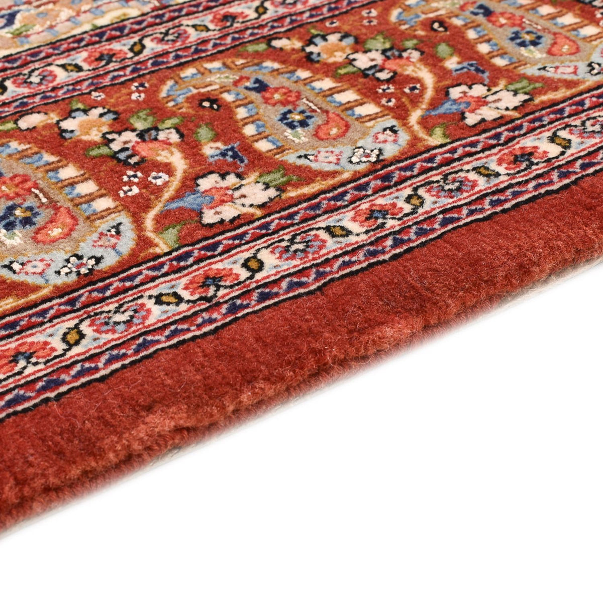 Alfombra Persa - Ghom - Royal - 157 x 101 cm - beige claro