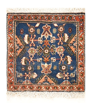Alfombra Gabbeh - Persa Kashkuli - 57 x 40 cm - multicolor