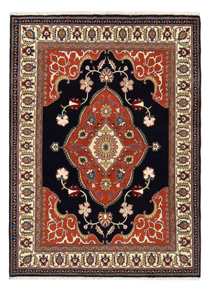Alfombra Gabbeh - Persa Kashkuli - 235 x 175 cm - azul oscuro