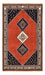 Alfombra Gabbeh - Persa Kashkuli - 228 x 139 cm - rojo