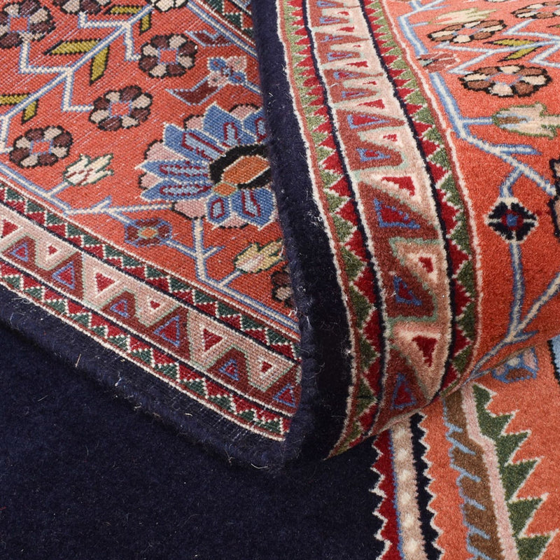 Alfombra Gabbeh - Persa Kashkuli - 250 x 180 cm - azul oscuro