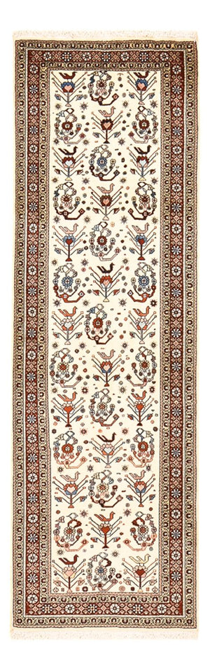 Alfombra de pasillo Alfombra Gabbeh - Persa Kashkuli - 213 x 65 cm - beige