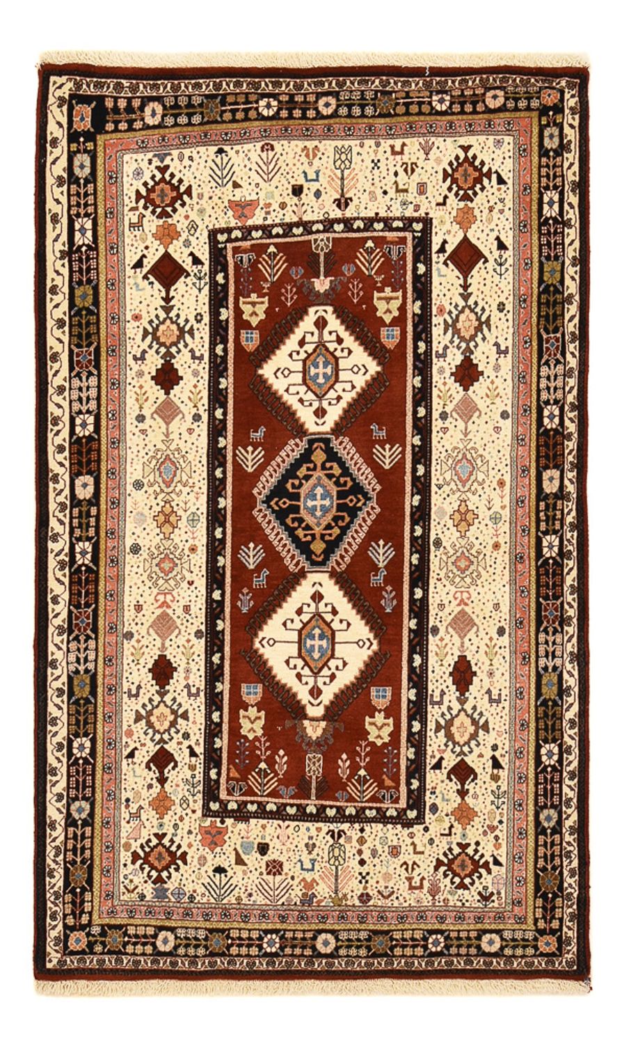 Alfombra Gabbeh - Persa Kashkuli - 190 x 133 cm - multicolor
