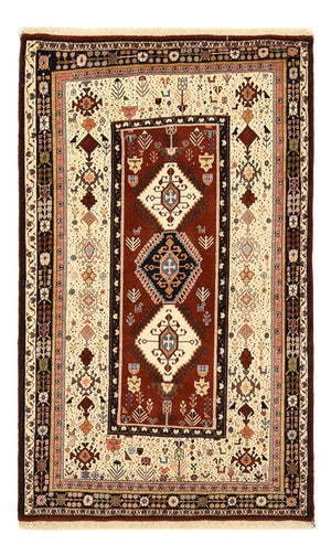 Alfombra Gabbeh - Persa Kashkuli - 190 x 133 cm - multicolor