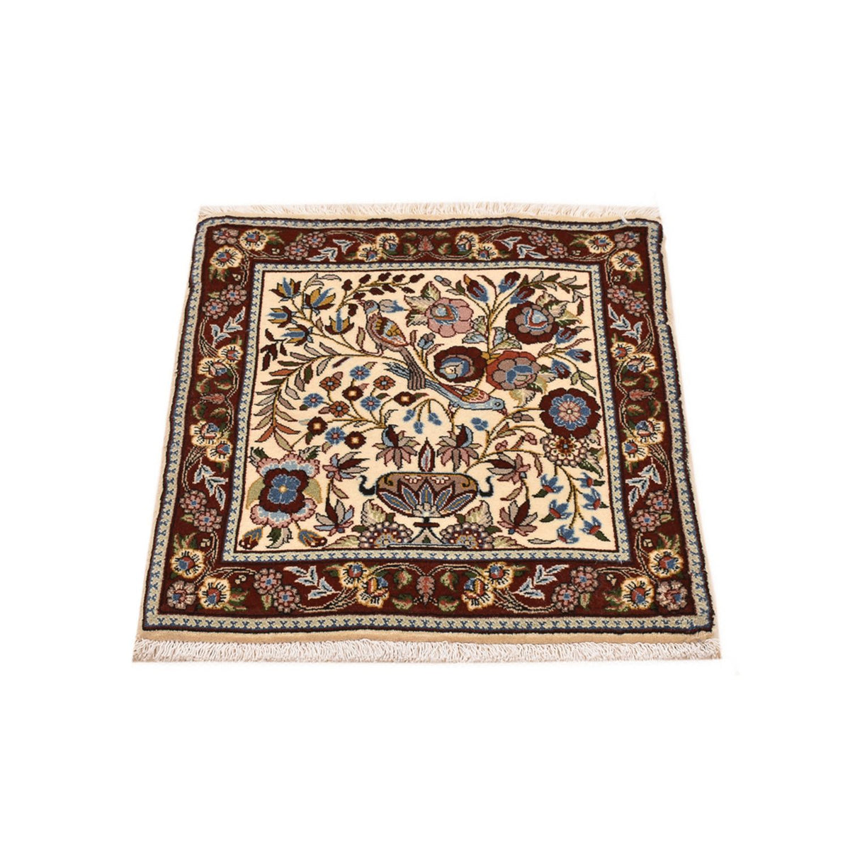 Alfombra persa - Clásica - 64 x 58 cm - multicolor