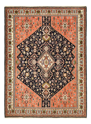 Alfombra Gabbeh - Persa Kashkuli - 233 x 169 cm - azul oscuro