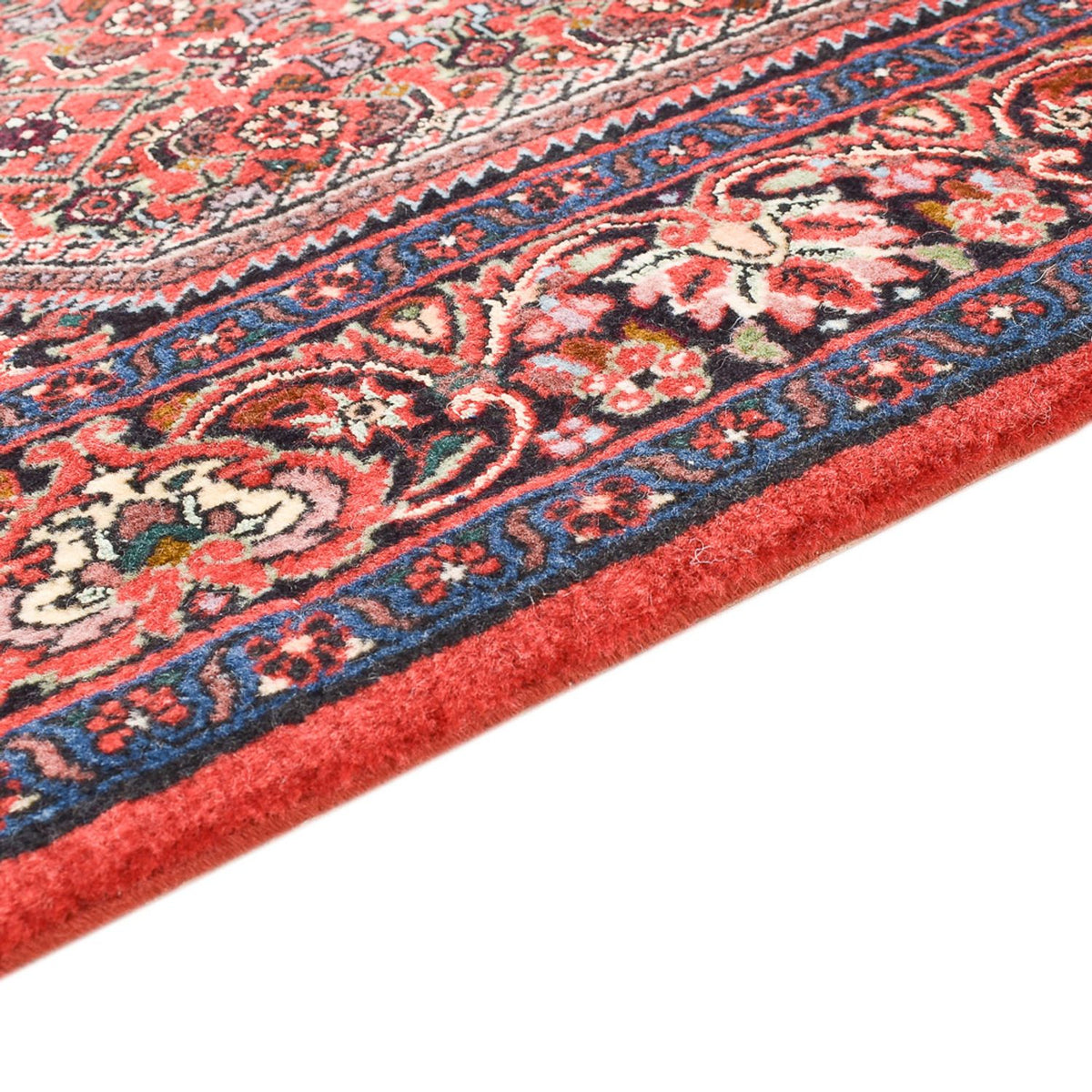 Alfombra persa - Bidjar - 170 x 107 cm - óxido