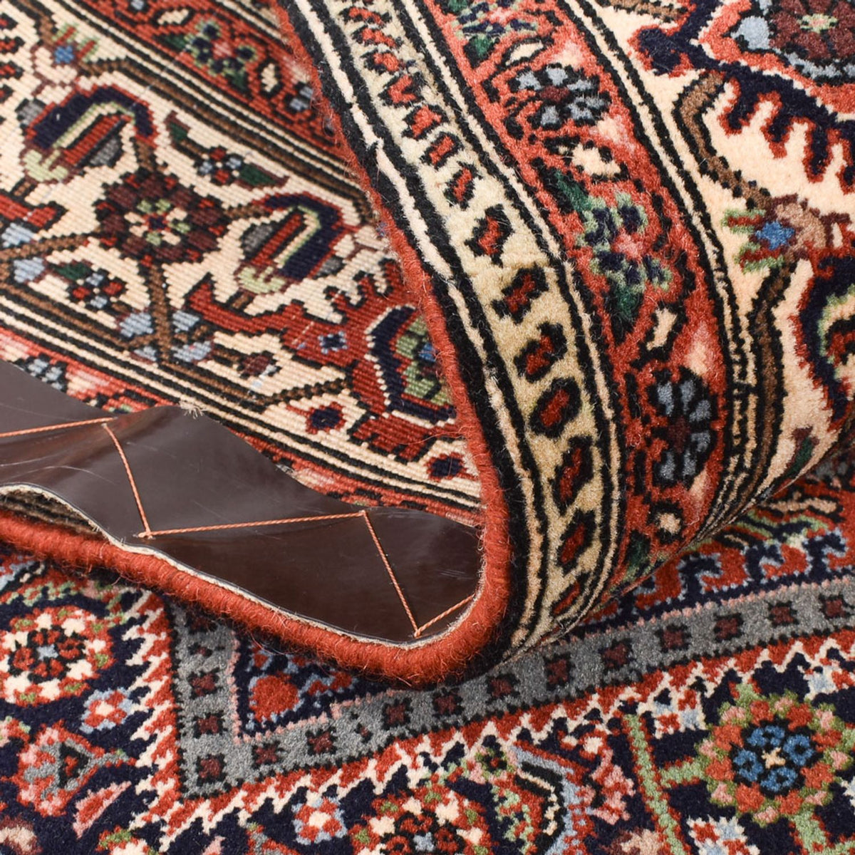 Alfombra persa - Bidjar - 154 x 108 cm - óxido