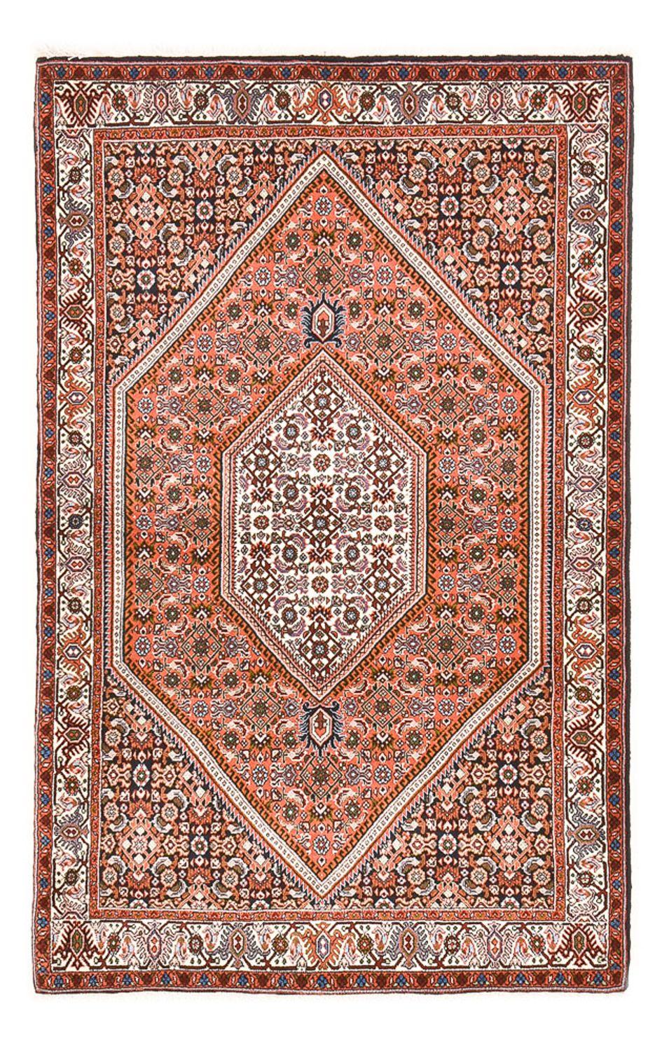 Alfombra persa - Bidjar - 180 x 116 cm - óxido