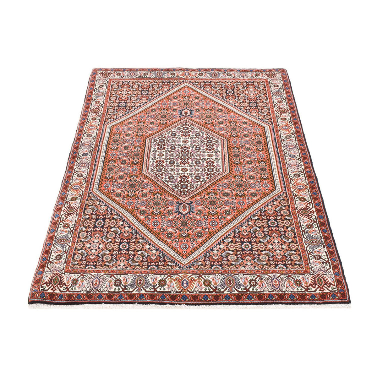 Alfombra persa - Bidjar - 180 x 116 cm - óxido