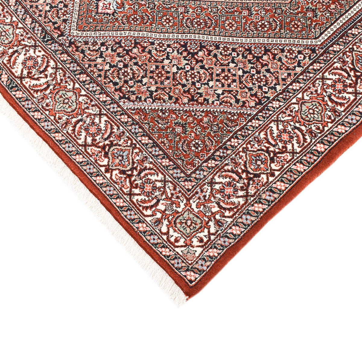 Alfombra persa - Bidjar - 150 x 110 cm - óxido