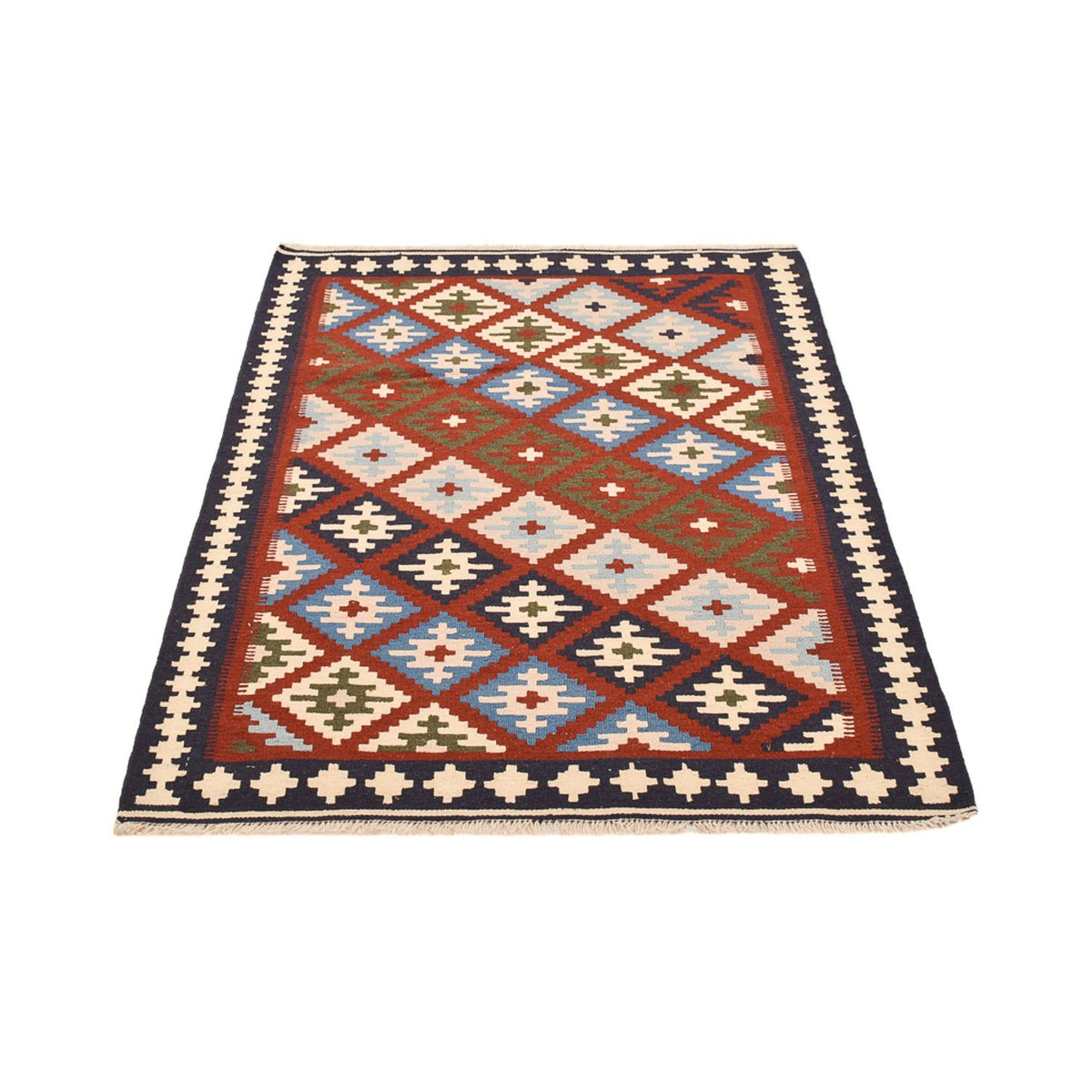 Alfombra Kelim - Oriental - 145 x 100 cm - multicolor
