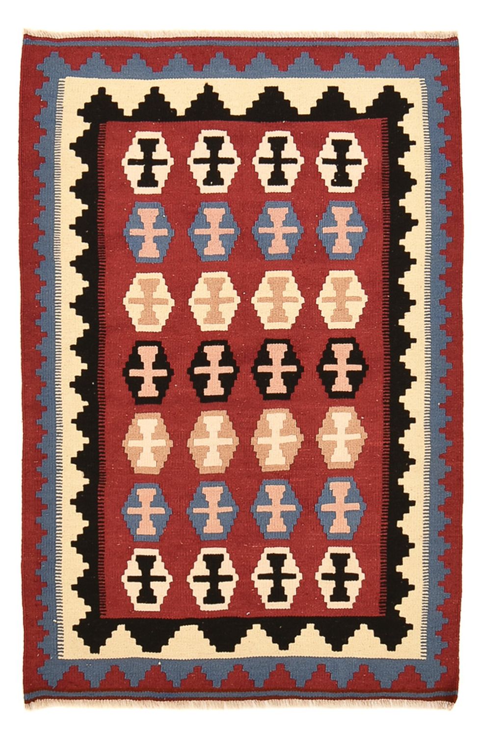Alfombra Kelim - Oriental - 150 x 98 cm - multicolor