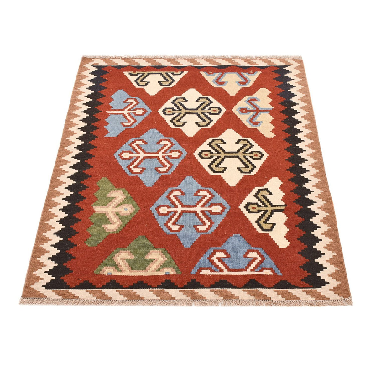 Alfombra Kelim - Oriental - 146 x 100 cm - multicolor