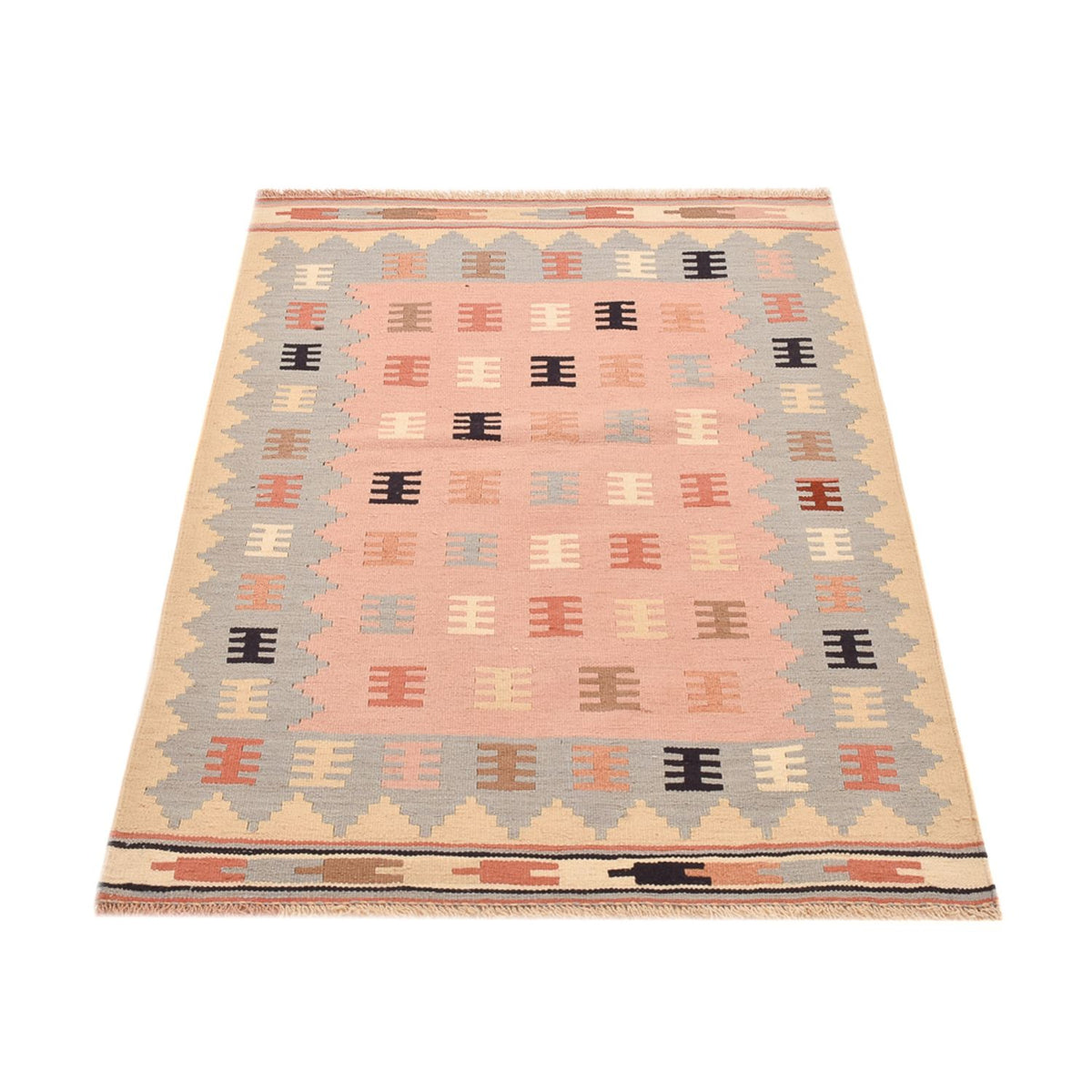 Alfombra Kelim - Oriental - 154 x 100 cm - multicolor