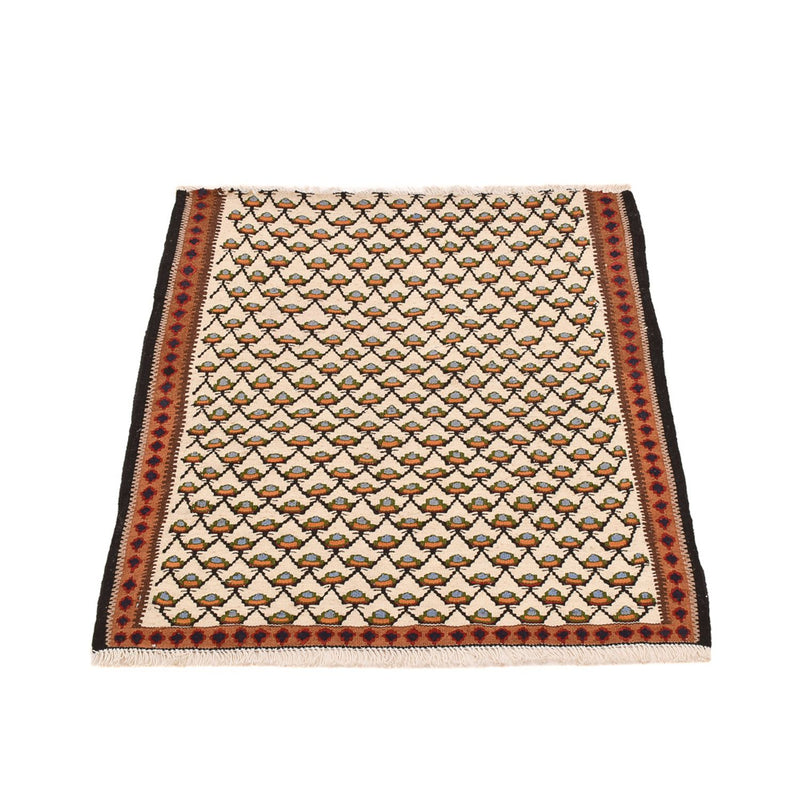 Alfombra Kelim - Oriental - 88 x 85 cm - crema