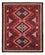 Alfombra persa - Nómada - 260 x 217 cm - rojo burdeos