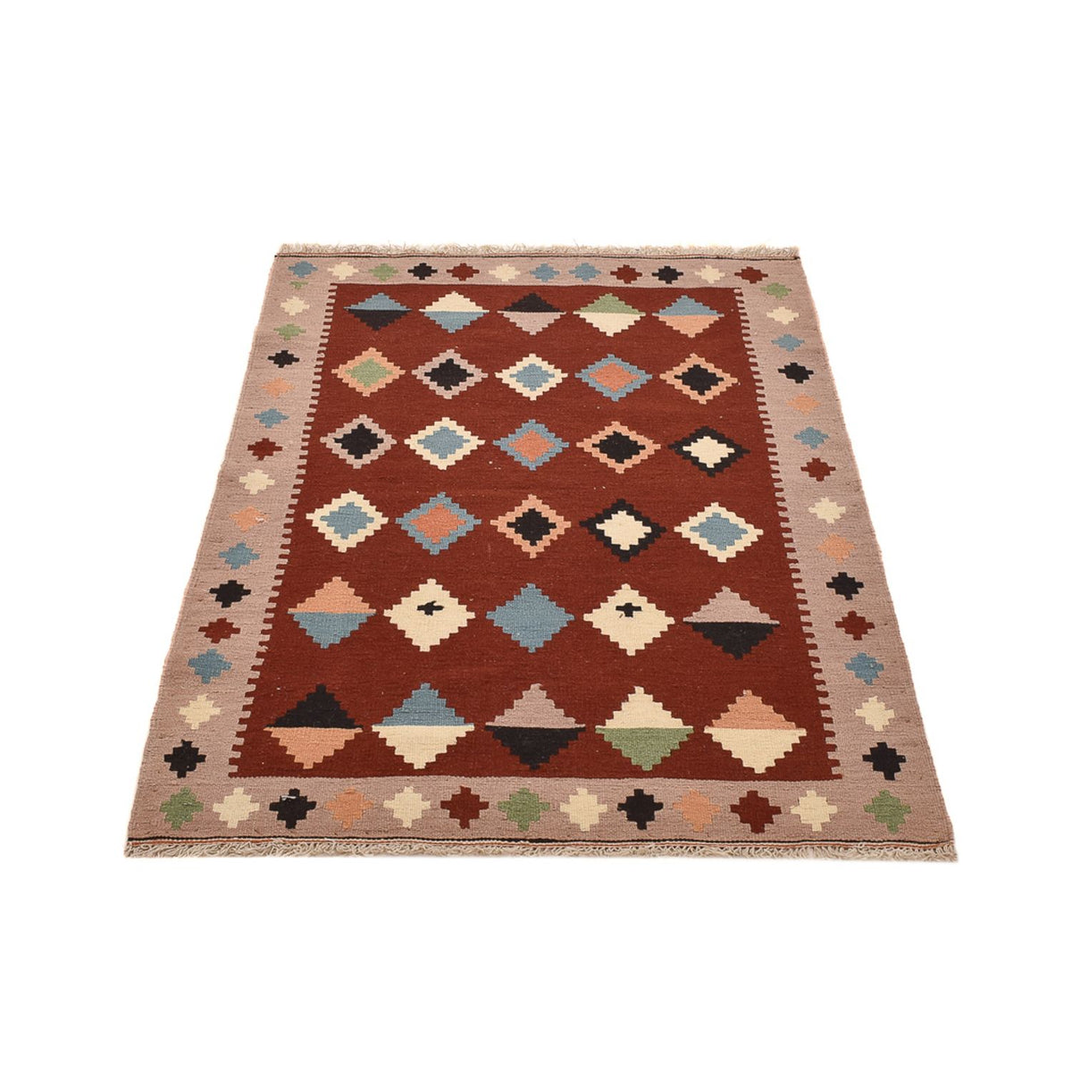 Alfombra Kelim - Oriental - 147 x 103 cm - multicolor