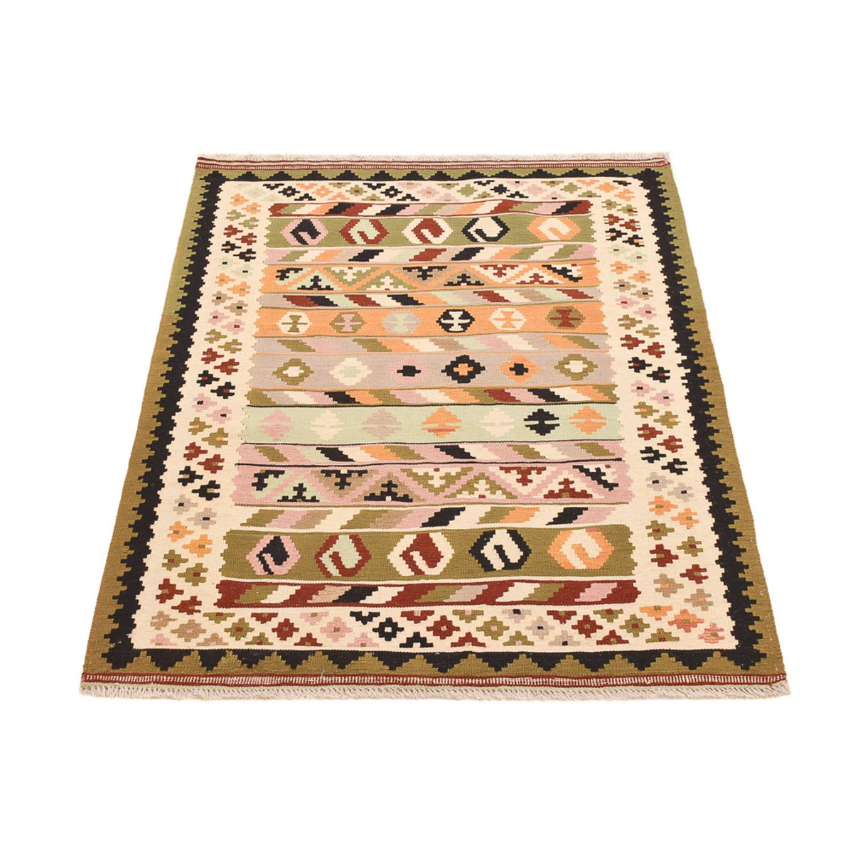 Alfombra Kelim - Oriental - 147 x 102 cm - multicolor