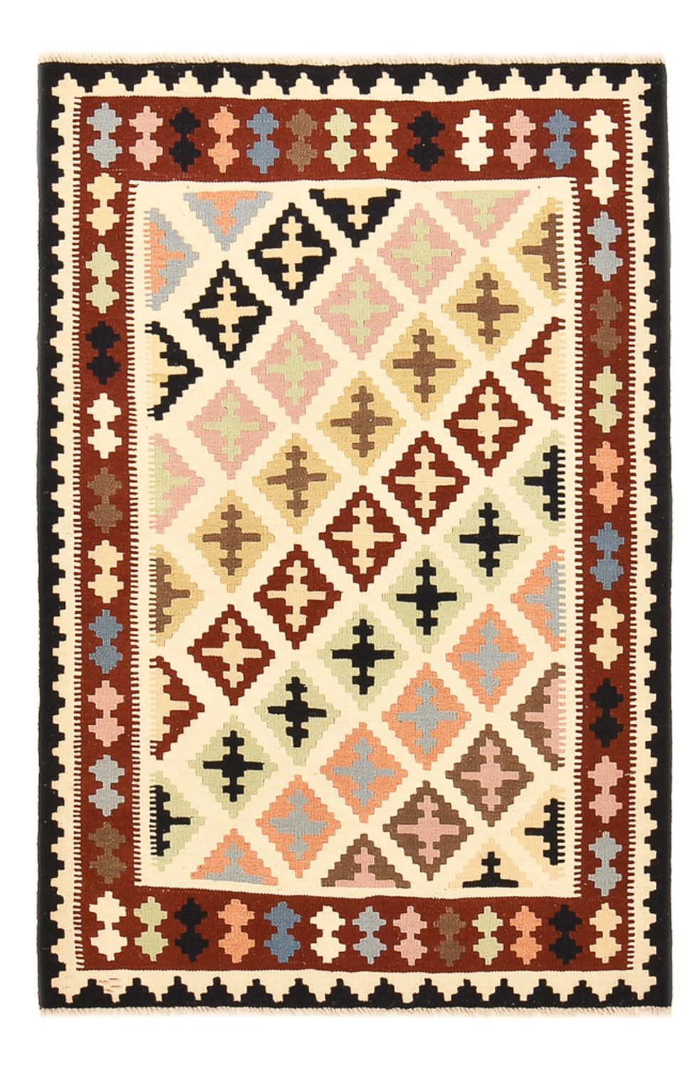 Alfombra Kelim - Oriental - 153 x 102 cm - multicolor
