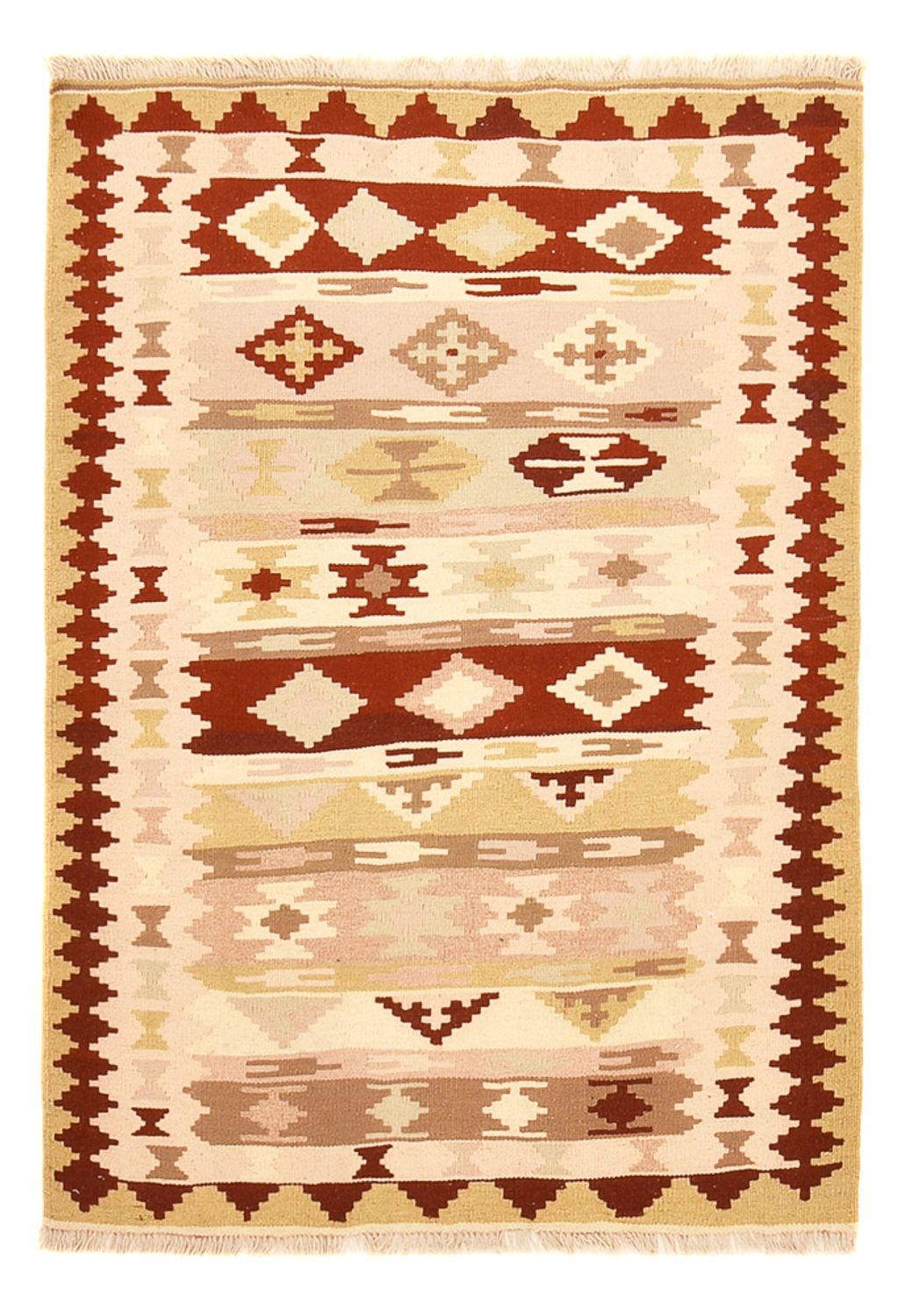 Alfombra Kelim - Oriental - 146 x 104 cm - multicolor