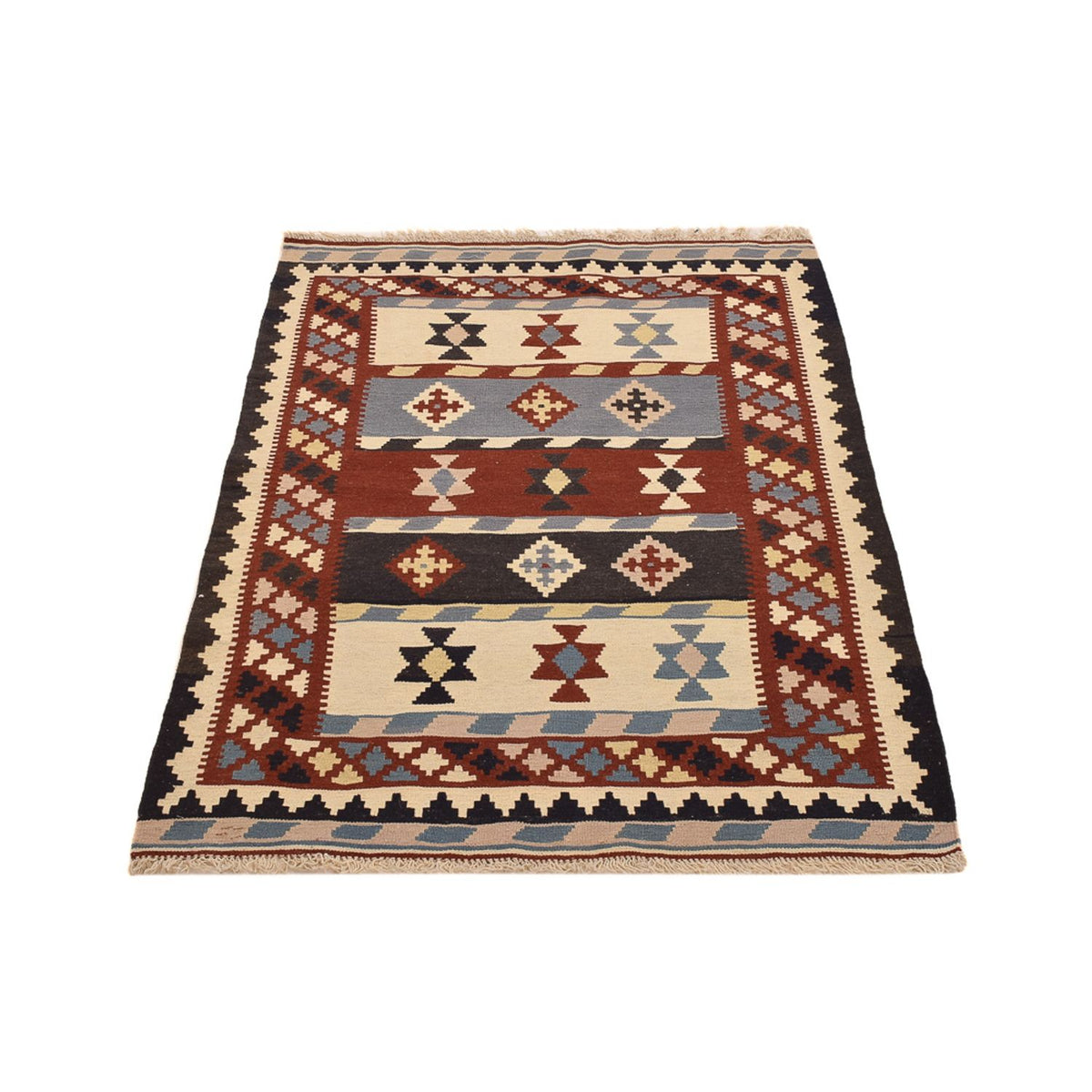 Alfombra Kelim - Oriental - 146 x 102 cm - multicolor