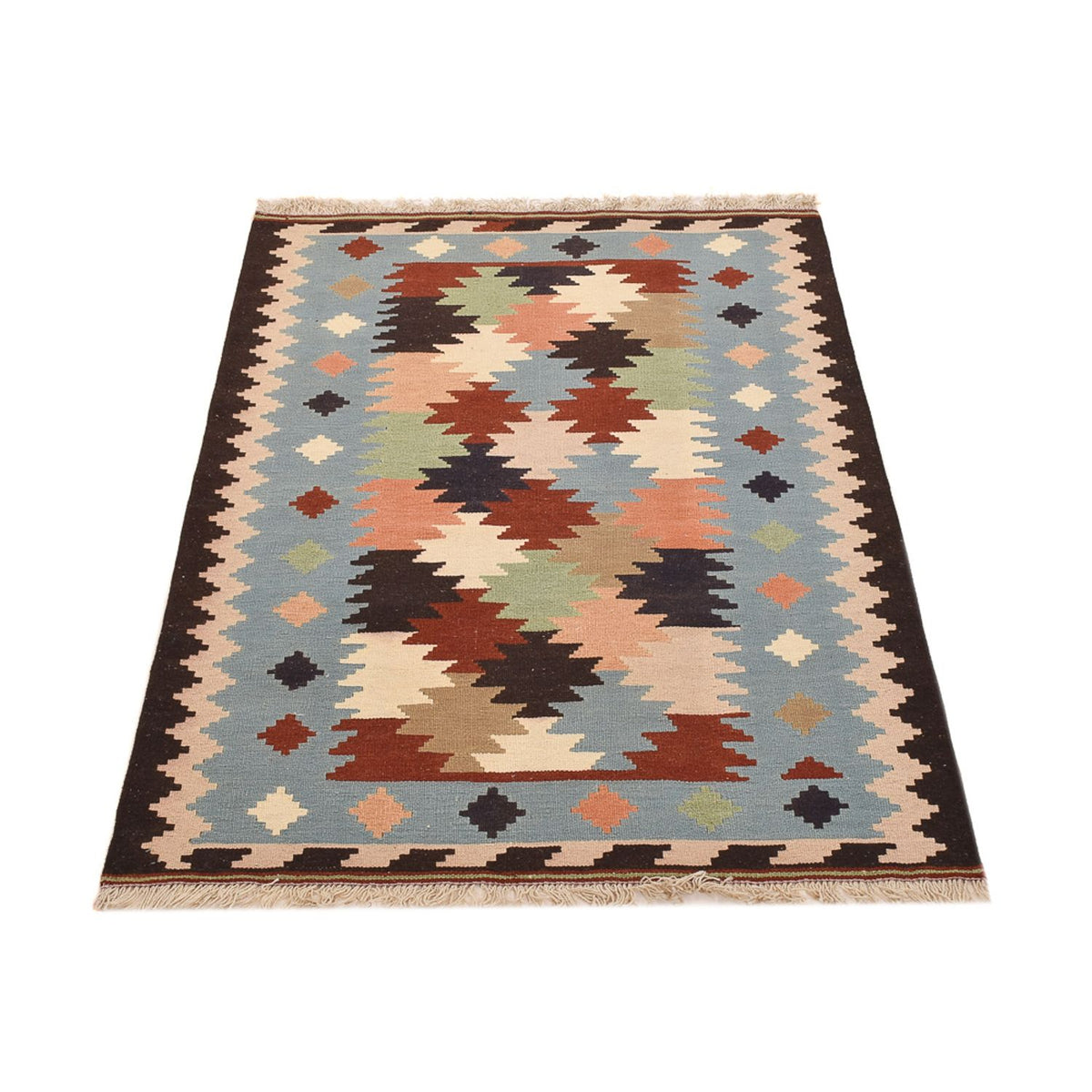 Alfombra Kelim - Oriental - 147 x 97 cm - multicolor