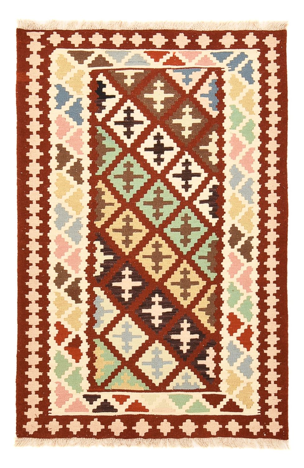 Alfombra Kelim - Oriental - 150 x 98 cm - multicolor
