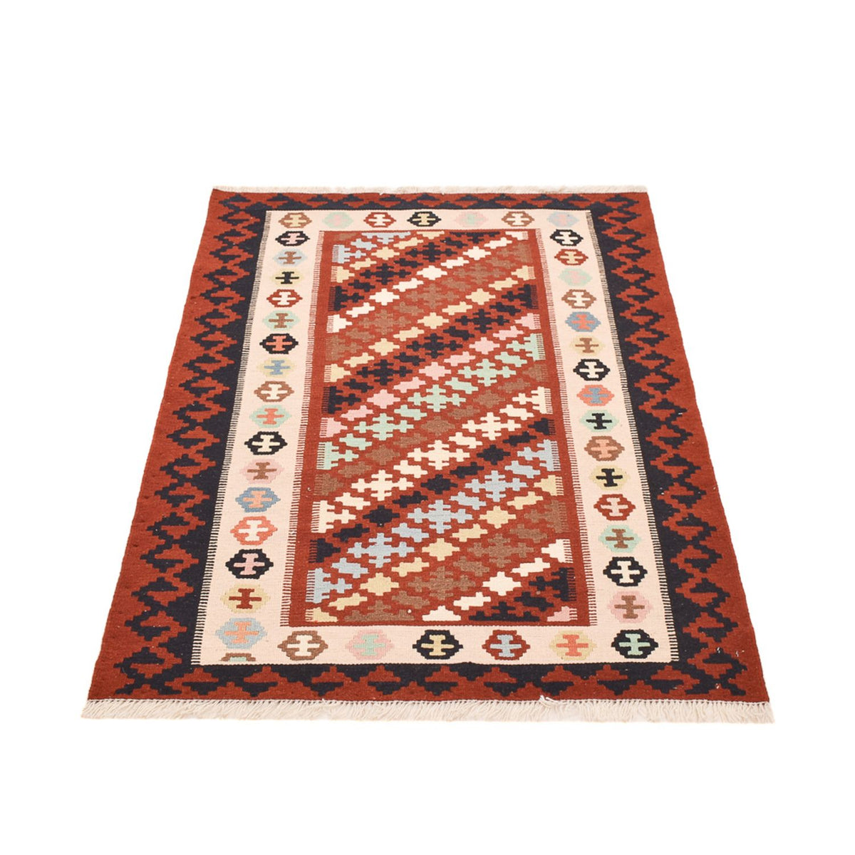 Alfombra Kelim - Oriental - 150 x 100 cm - multicolor
