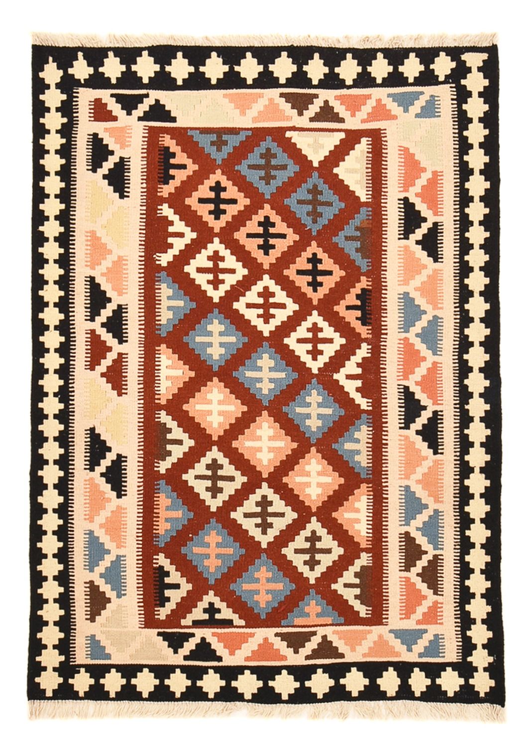 Alfombra Kelim - Oriental - 148 x 106 cm - multicolor