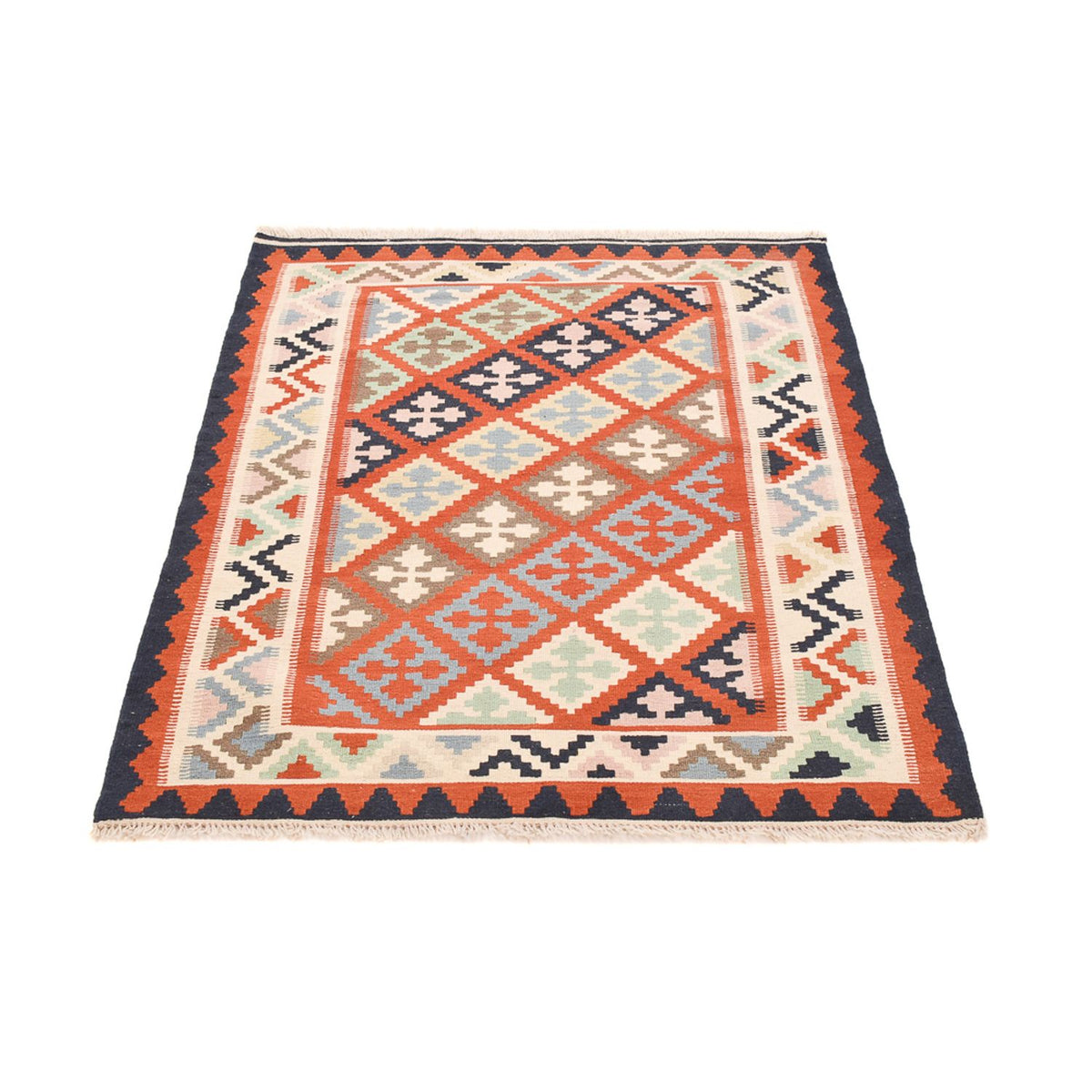 Alfombra Kelim - Oriental - 142 x 107 cm - multicolor