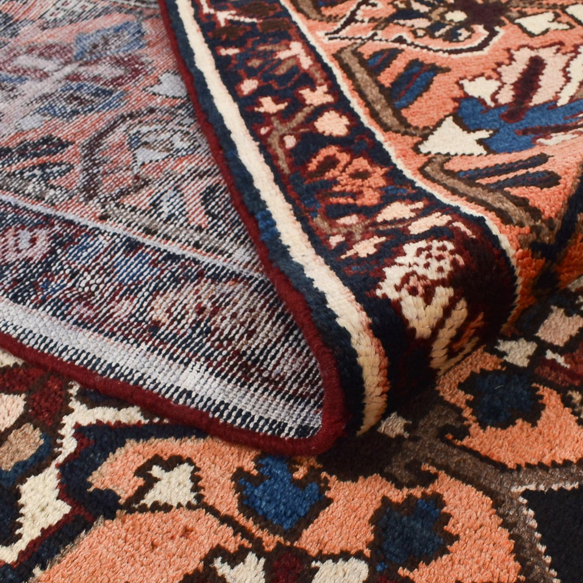 Alfombra persa - Nómada - 375 x 310 cm - rojo