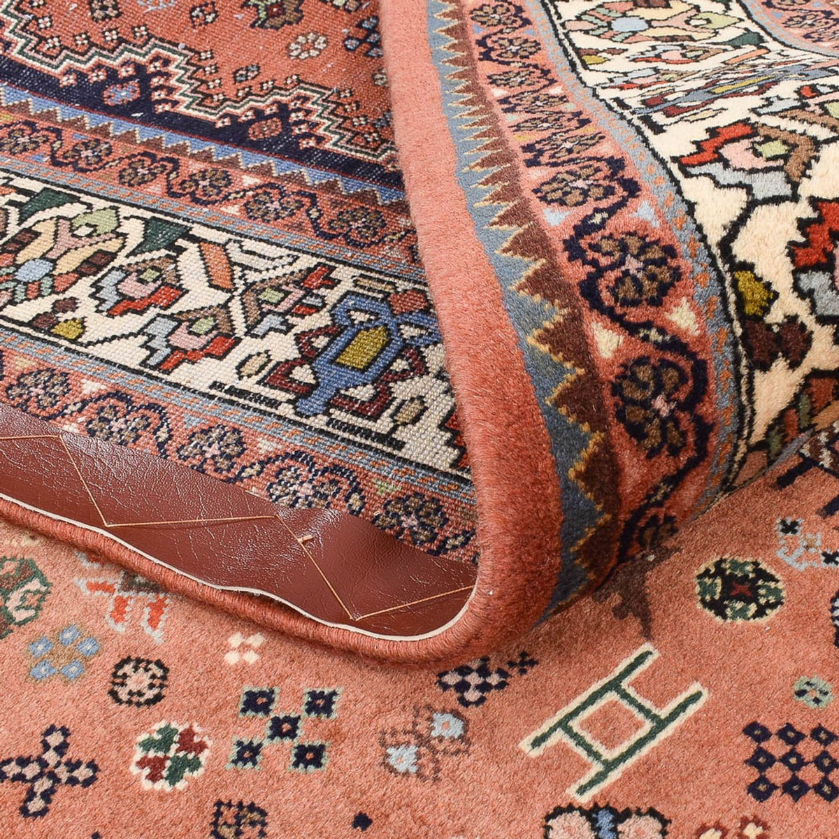 Alfombra Gabbeh - Persa Kashkuli - 208 x 156 cm - rojo claro