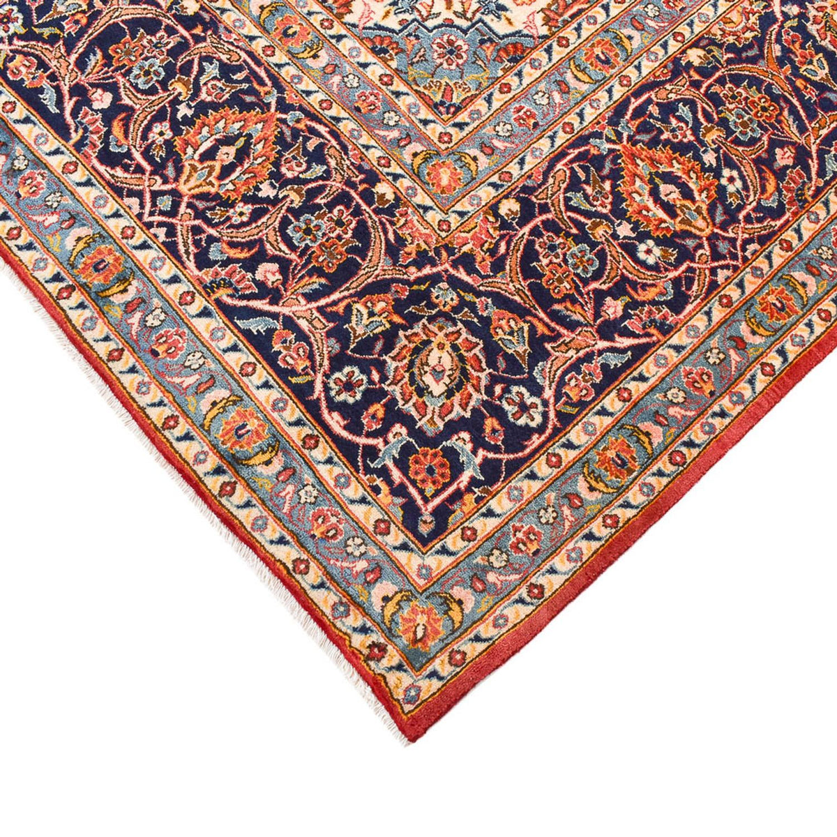 Alfombra persa - Keshan - 412 x 300 cm - rojo