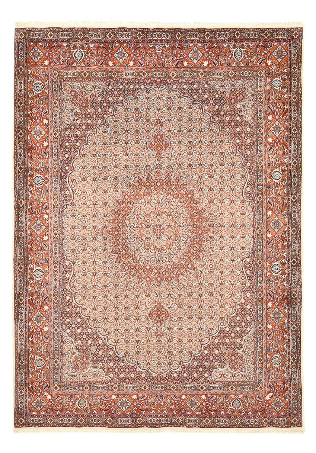 Alfombra persa - Clásica - 341 x 244 cm - salmón