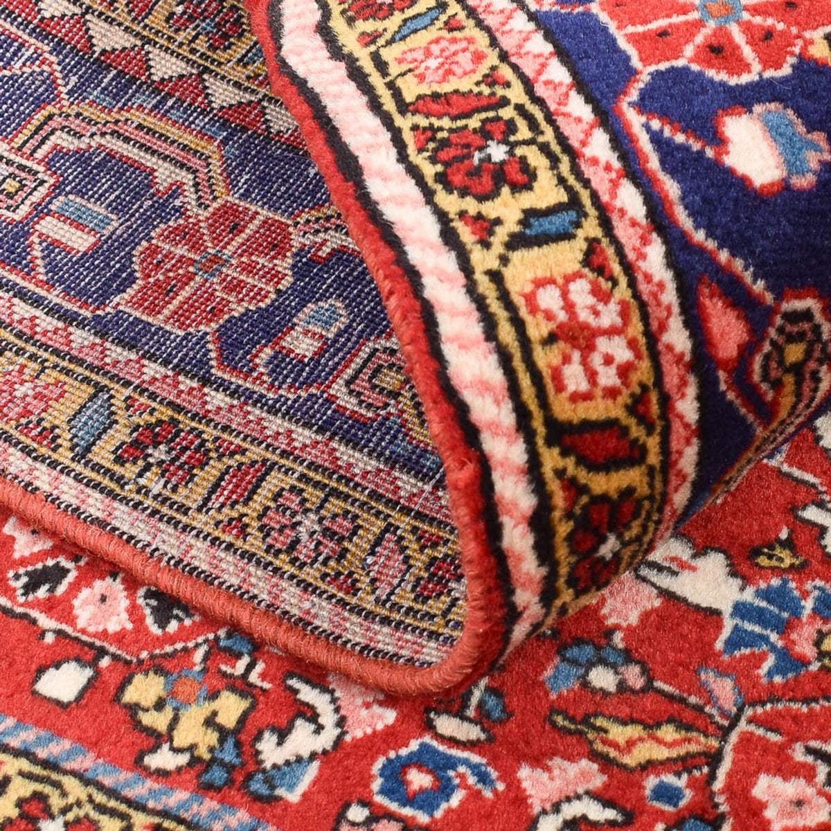 Alfombra persa - Nómada - 149 x 110 cm - rojo