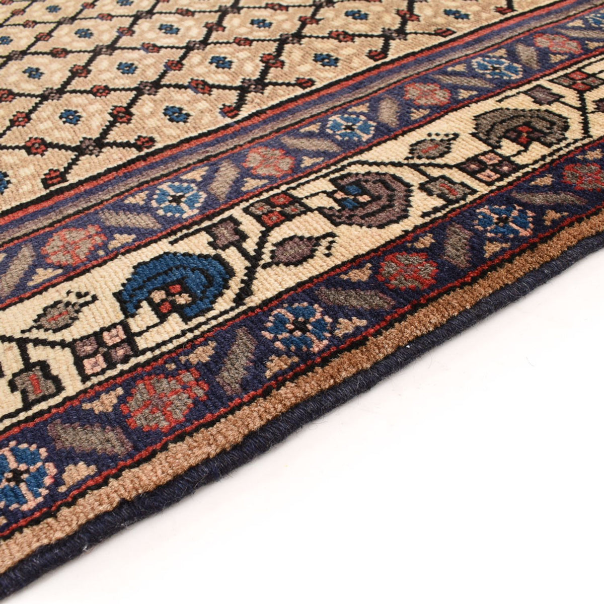 Alfombra de pasillo Alfombra persa - Nómada - 383 x 100 cm - arena