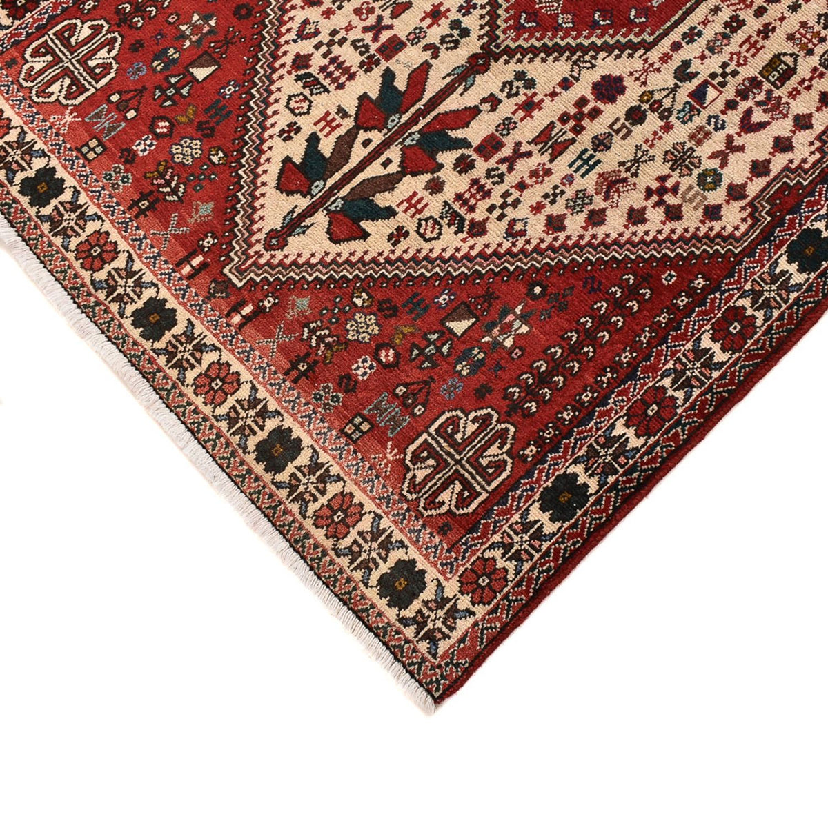 Alfombra de pasillo Alfombra persa - Nómada - 290 x 85 cm - crema