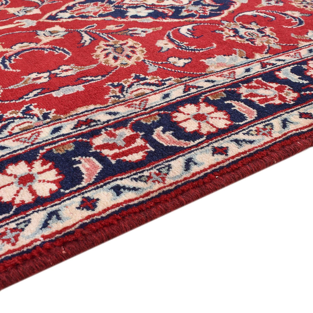 Alfombra de pasillo Alfombra persa - Keshan - 300 x 80 cm - rojo